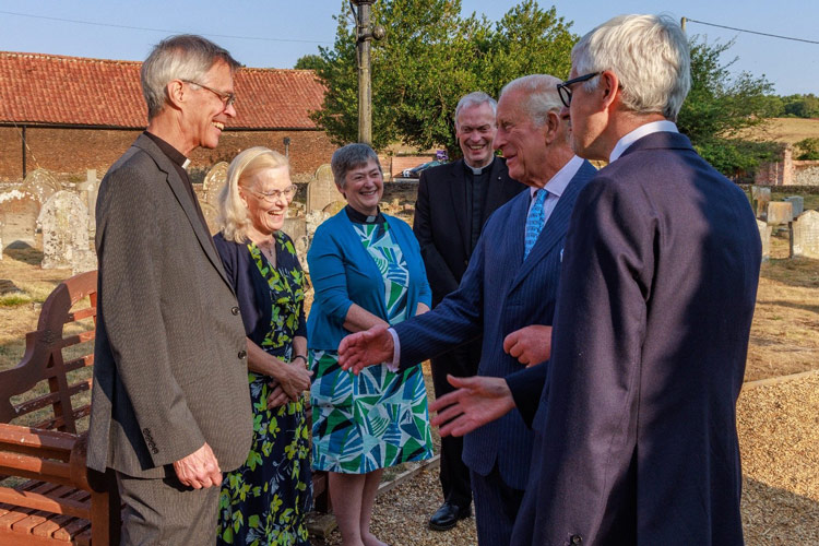 King Charles attends West Norfolk church concert